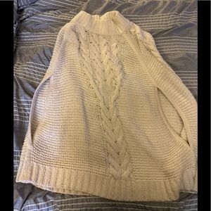 Draper James Cable Knit Sweater Cape